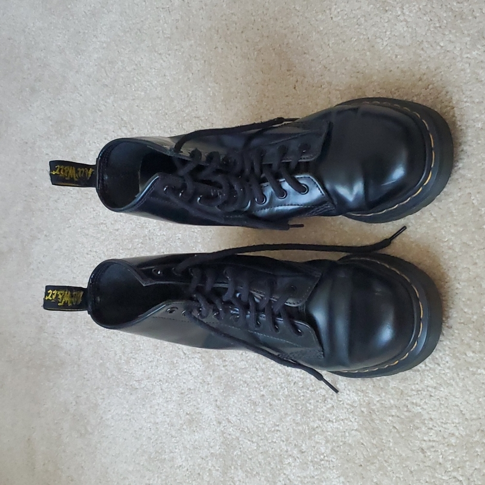 Dr martens leather boots